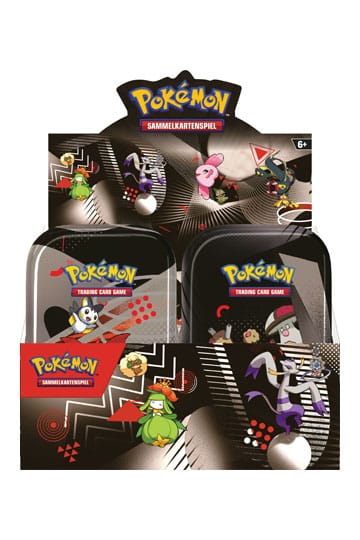 PREORDER Pokémon TCG Mini-Tins Karmesin & Purpur 10.5 Display (8) *Edición alemán*