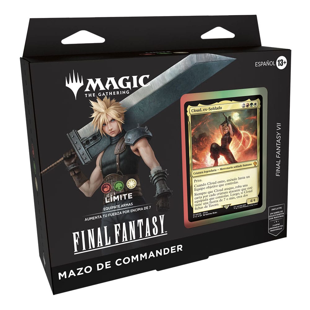 Magic the Gathering Final Fantasy Mazos de Commander Caja (4) castellano - Aiala Ocio