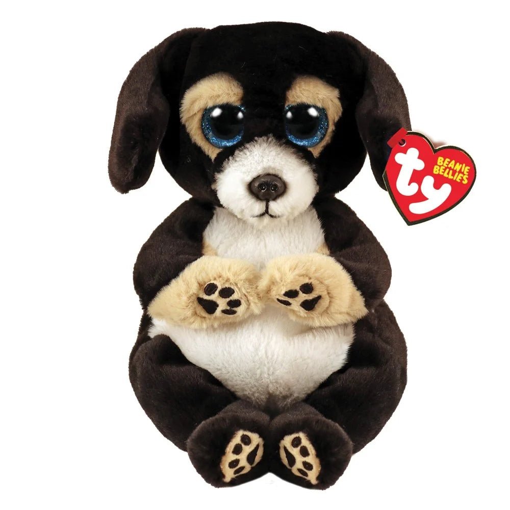 TY Peluche 15 Cms - Perro Negro Ranger - Aiala Ocio