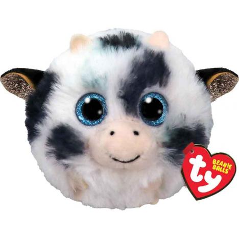 TY Peluche Puffies 10 Cms - Moophy la Vaca - Aiala Ocio