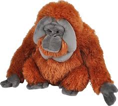 Wild Republic - Peluche Cuddlekins Mini Orangután 25 Cms - Aiala Ocio