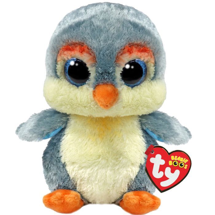 TY B.BOO FISHER PENGUIN 15 Cms