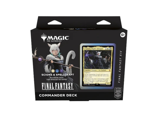 Magic the Gathering Final Fantasy Mazo de Commander Scions & Spellcraft Ingles