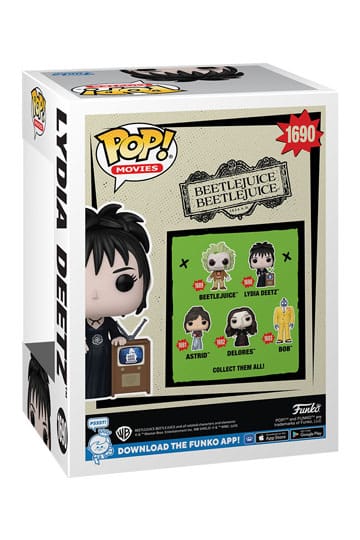 Beetlejuice 2 POP Figure! Movies Vinyl Lydia Deetz 9 cm