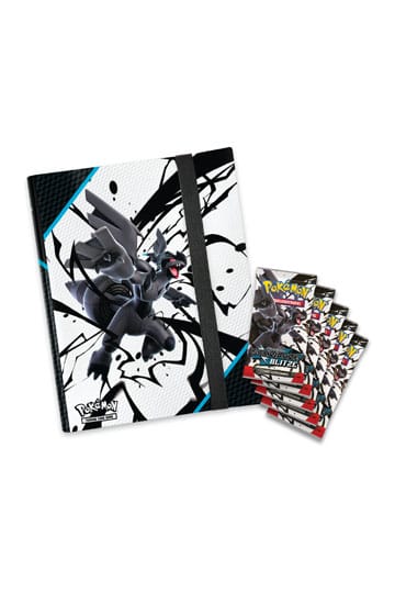 PREORDER Pokémon TCG Karmesin & Purpur: Schwarze Blitze Binder Collection *Edición Alemán*