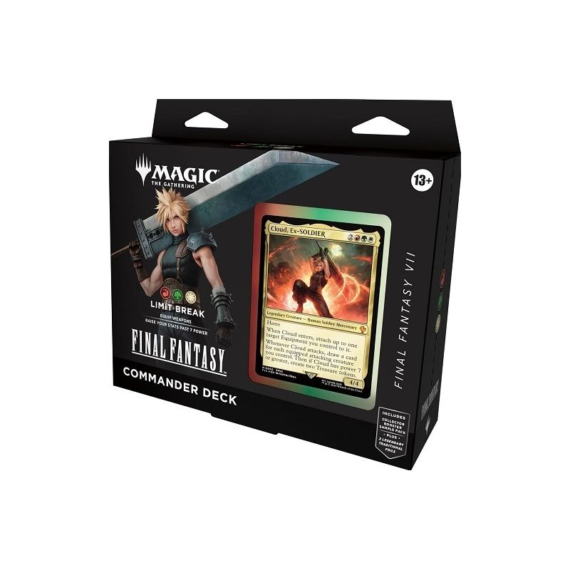 Magic the Gathering Final Fantasy Mazo de Commander Limit Break Ingles