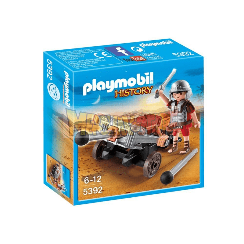 Playmobil - 5392 Legionario con catapulta - Aiala Ocio