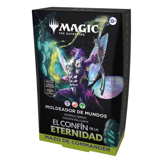 PREORDER Magic the Gathering Edge of Eternities Mazo de Commander Moldeador De Mundos (español) - Aiala Ocio