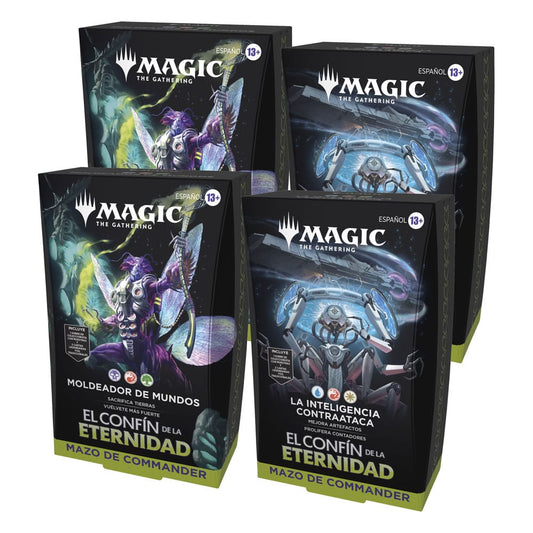 PREORDER Magic the Gathering Edge of Eternities Mazos de Commander Caja (4) español - Aiala Ocio