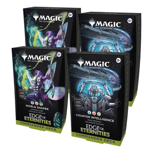 PREORDER Magic the Gathering Edge of Eternities Mazos de Commander Caja (4) inglés - Aiala Ocio