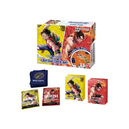 One Piece Set Sail Deck Set SD01 Luffy y Ace - Inglés