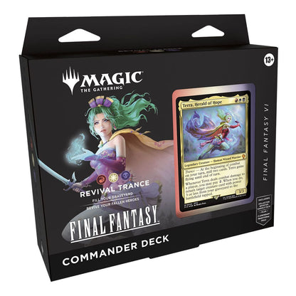 PREORDER Magic the Gathering Final Fantasy Mazos de Commander Caja (4) inglés