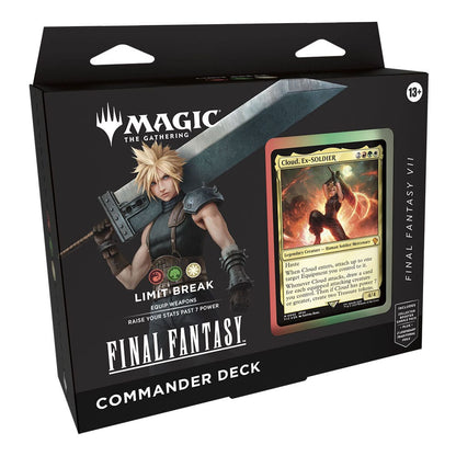 PREORDER Magic the Gathering Final Fantasy Mazos de Commander Caja (4) inglés