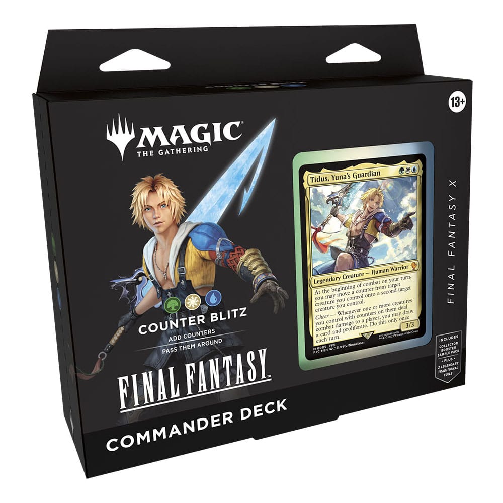 PREORDER Magic the Gathering Final Fantasy Mazos de Commander Caja (4) inglés