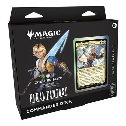 PREORDER Magic the Gathering Final Fantasy Mazos de Commander Caja (4) inglés