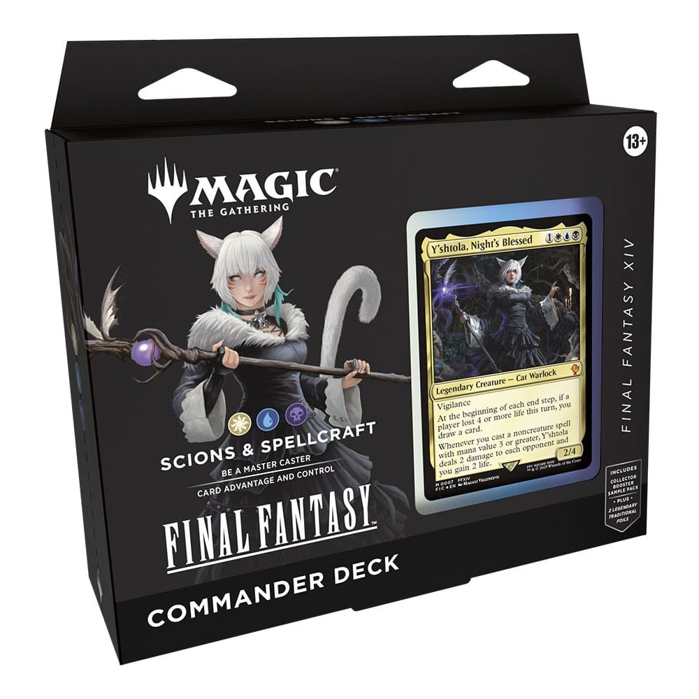 PREORDER Magic the Gathering Final Fantasy Mazos de Commander Caja (4) inglés