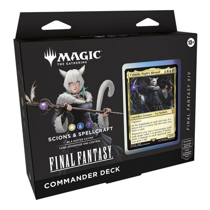 PREORDER Magic the Gathering Final Fantasy Mazos de Commander Caja (4) inglés